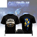 Inter Milan Campioni D’Italia 2026 Logo Two Sided Shirt