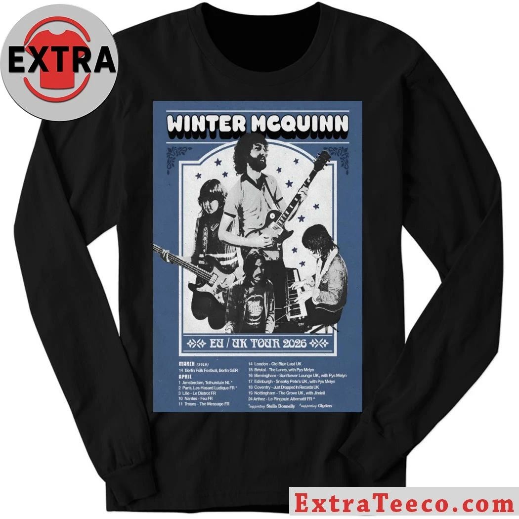 Winter McQuinn 2026 Tour EU-UK Poster Shirt