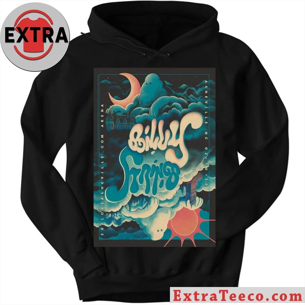 Billy Strings Asheville, NC On Feb 10, 2026 Event Poster T-Shirt