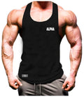 Alpha Vest Pocket Gym Clothing Bodybuilding Training Workout Boxing MMA Tank Top