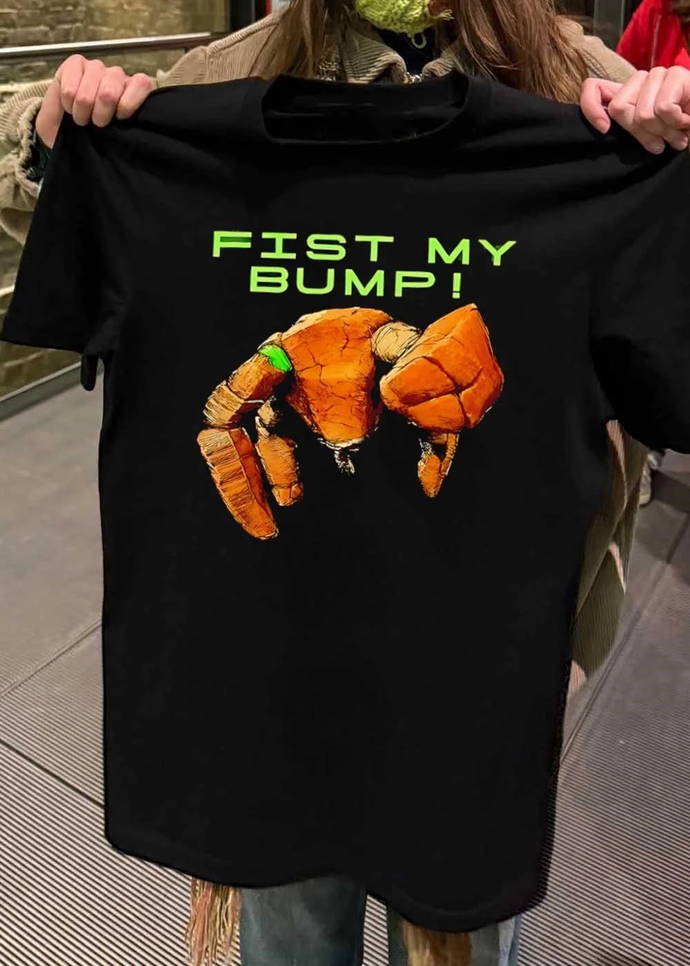 Fist My Bump Fist Bump Rock Creature Graphic T-Shirt