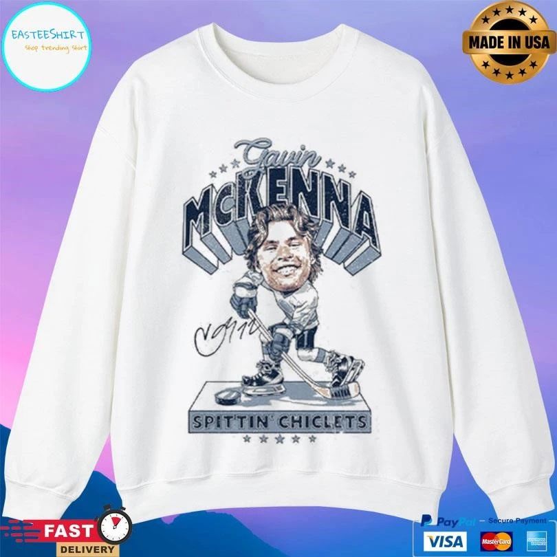 Penn State Hockey X Spittin Chiclets Gavin Mckenna T-shirts