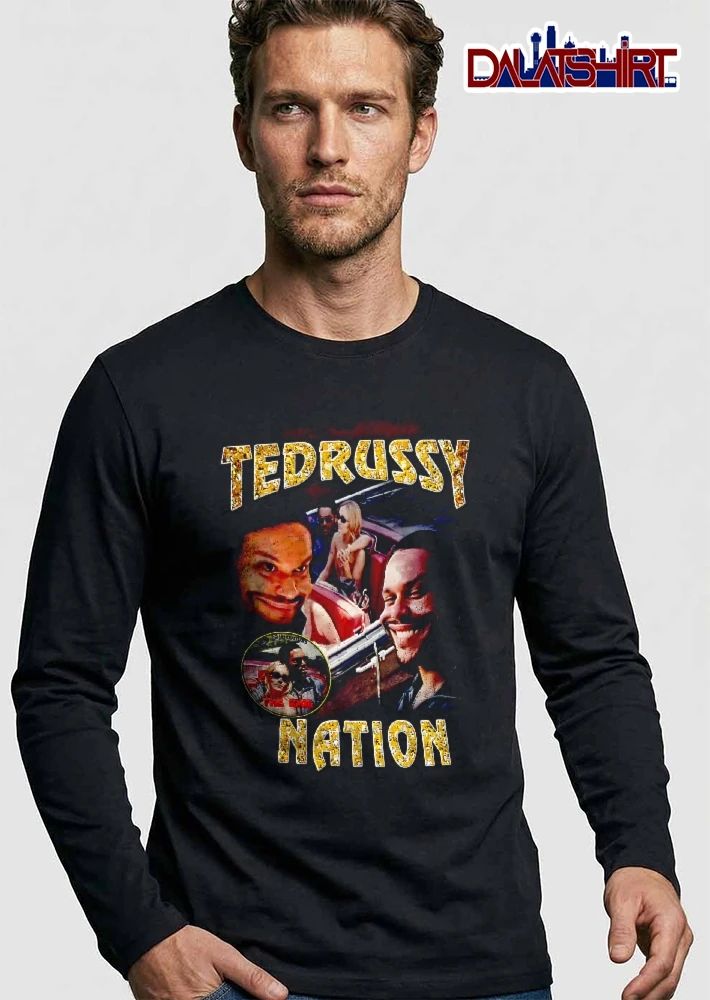 Tedrussy Nation The Idol Creepy Smile Photo Collage Bootleg shirt