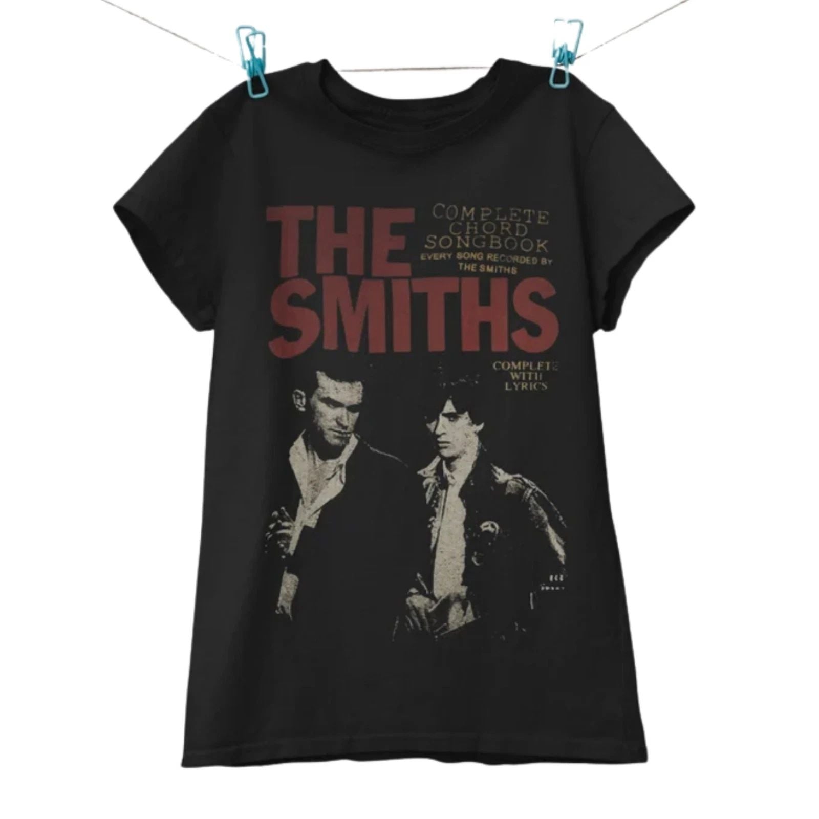 The Smiths Complete Chord Songbook Shirt Morrissey Johnny Marr Tee S-5XL P1168