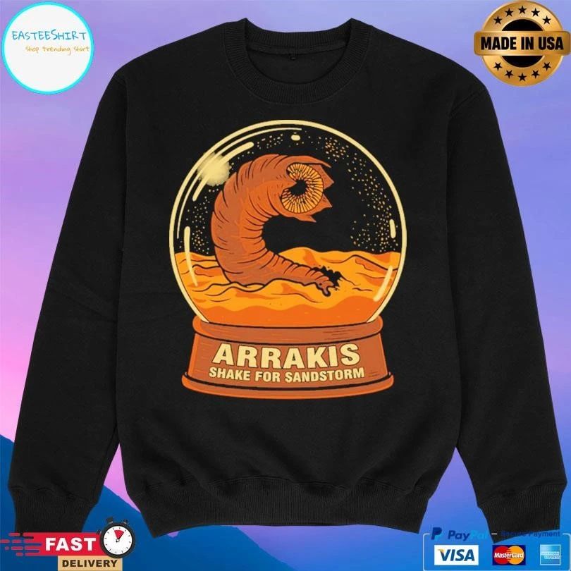 Spice Globe Arrakis Shake For Sandstorm T-shirts