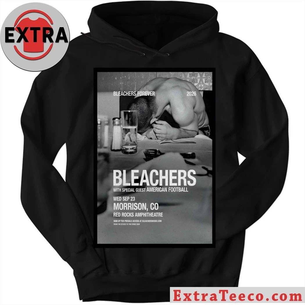 Bleachers Sept 23 2026 Red Rocks Amphitheatre In Morrison CO Poster Shirt