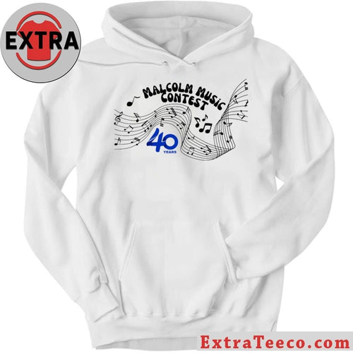 2026 Malcolm Music Contest 40 Years Logo T-shirt