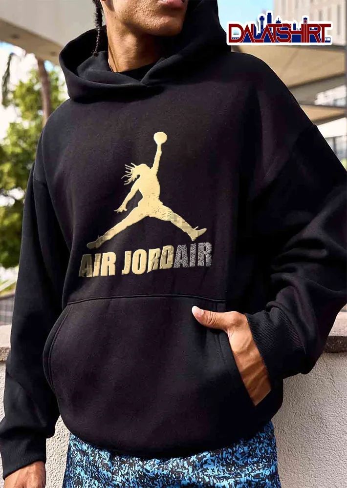 AIR Jordair Silhouette Jumpman Dreadlocks Basketball Elephant Print Stencil shirt