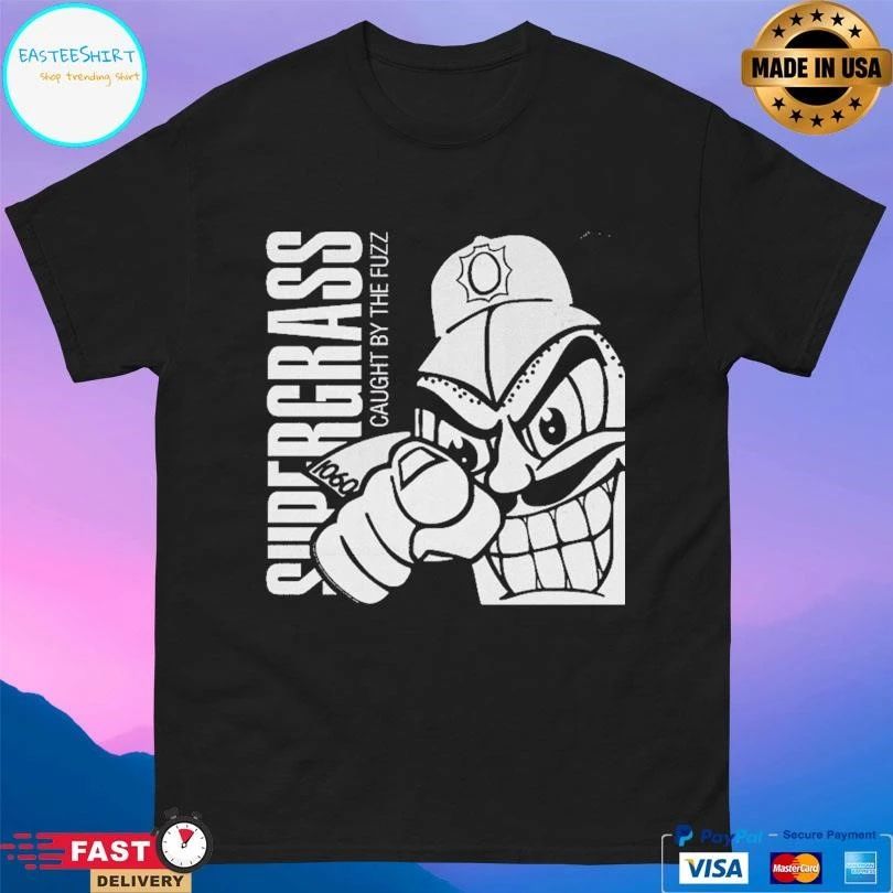 Supergrass Caught By The Fuzz T-shirts