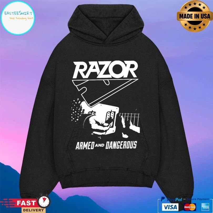 Razor Armed And Dangerous T-shirts