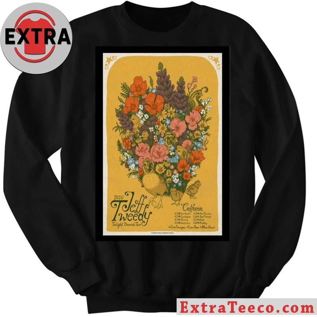Jeff Tweedy Twilight Override Tour 2026 Poster Shirt