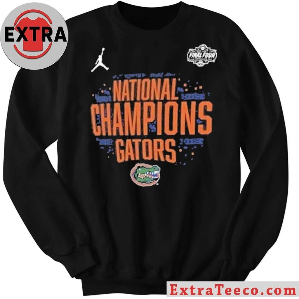Commemorative t-shirt for the Florida Gators’ 2025 NCAA men’s basketball championship win