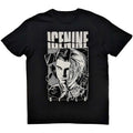 Men's Ice Nine Kills Shower Scene Split Face Slim Fit T-shirt XX-Large Black