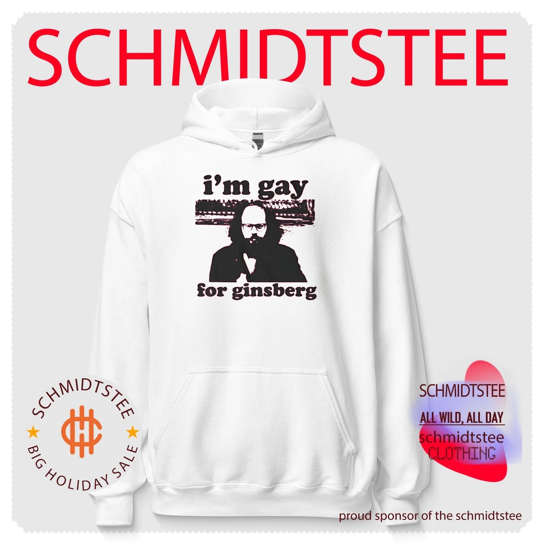 I’m Gay for Allen Ginsberg Beat Generation shirt