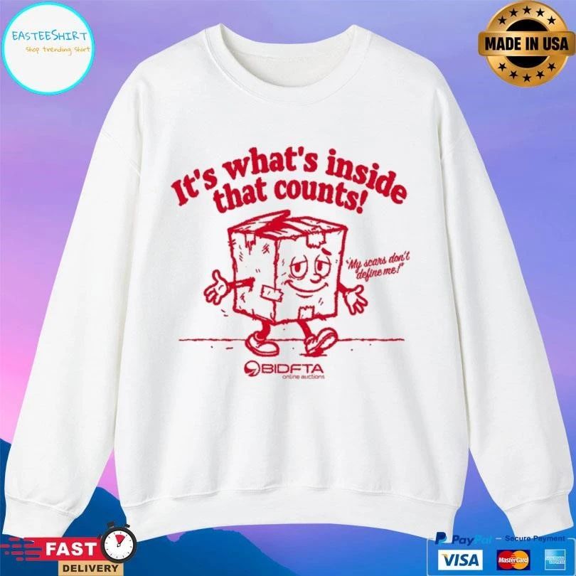 It’s What’s Inside That Counts My Scars Don’t Define Me T-shirts