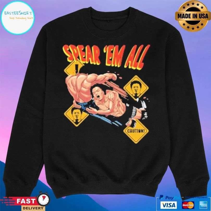 Luther Stone Spear Em’ All T-shirts