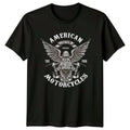 American Custom Motorcycles Born To Ride Graphic Mens T-Shirt Ladies Tee