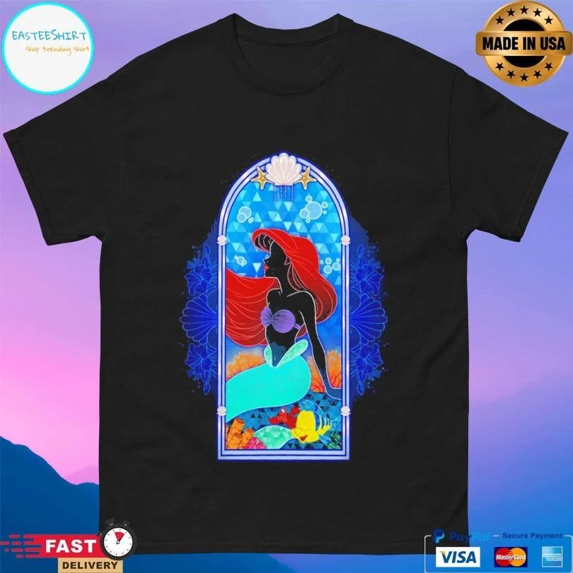 Ariel Stained Glass T-shirts