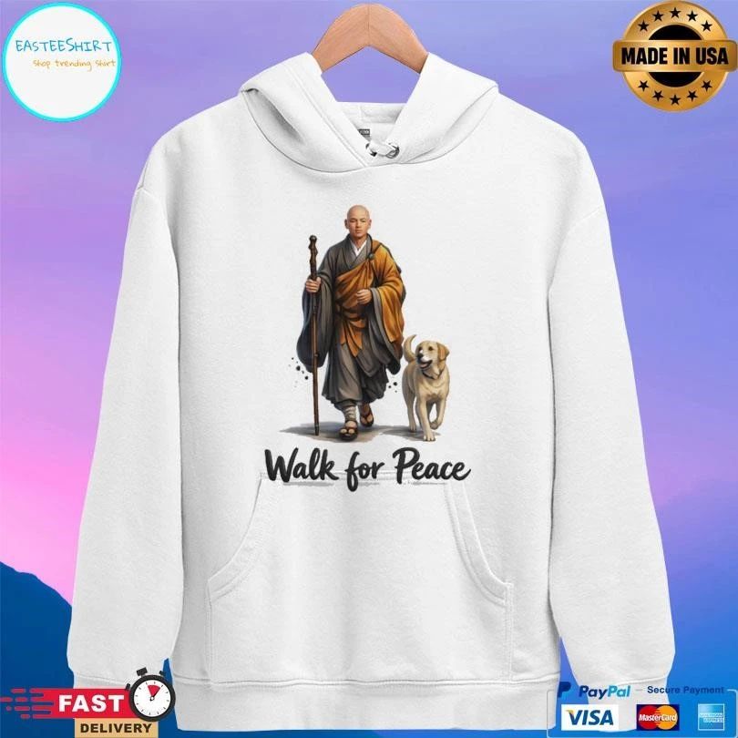 Walk For Peace Monks T-shirts