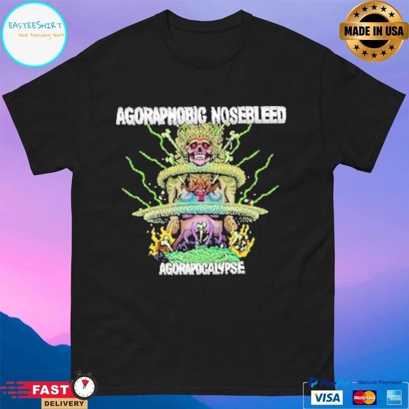 Agoraphobic Nosebleed Agor Apocalypse T-shirts