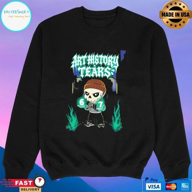 Art History X Tears Skull Boy 67 T-shirts
