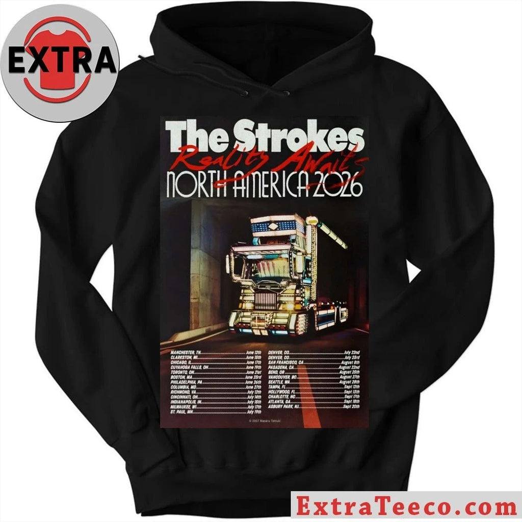 The Strokes North America 2026 Tour Poster Shirt