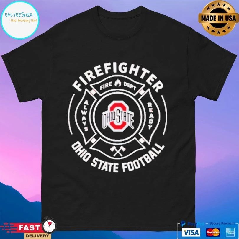 Ohio State Football Firefighter T-shirts