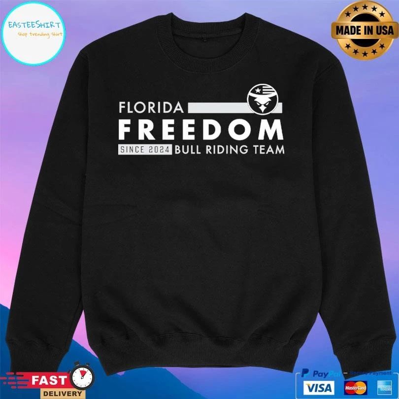 Florida Freedom Since 2024 Bull Riding Team T-shirts