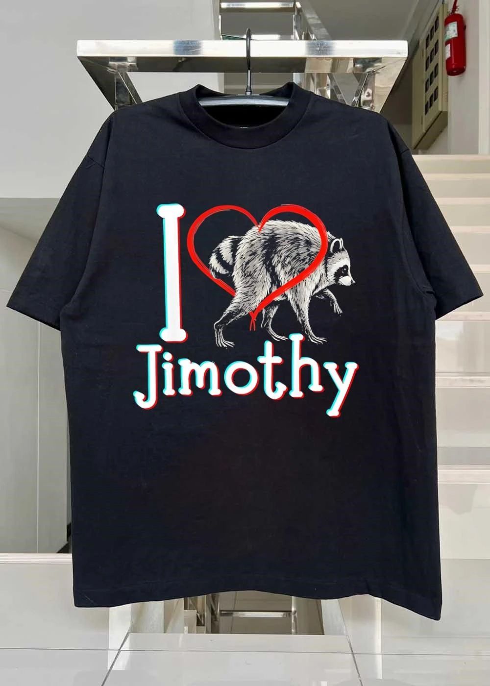 Love Raccoon Jimothy shirt