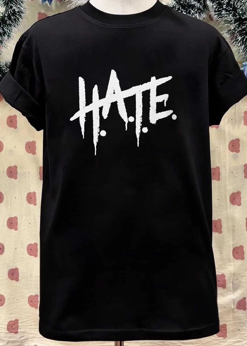 Hate Logo Drip Graphic Unisex shirt