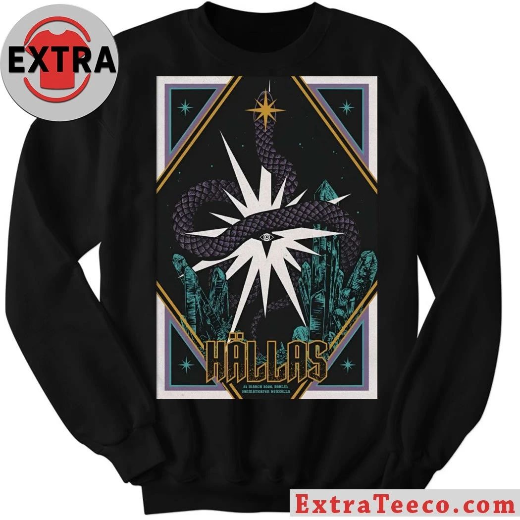 Hallas Berlin Germany 3 21 2026 Poster Shirt