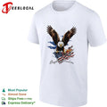 Eagle of Freedom American Flag patriotic T-shirt