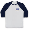 THE BEAR THE ORIGINAL BEEF OF CHICAGOLAND STAFF UNIFORM 3/4 SLEEVE BASEBALL TEE