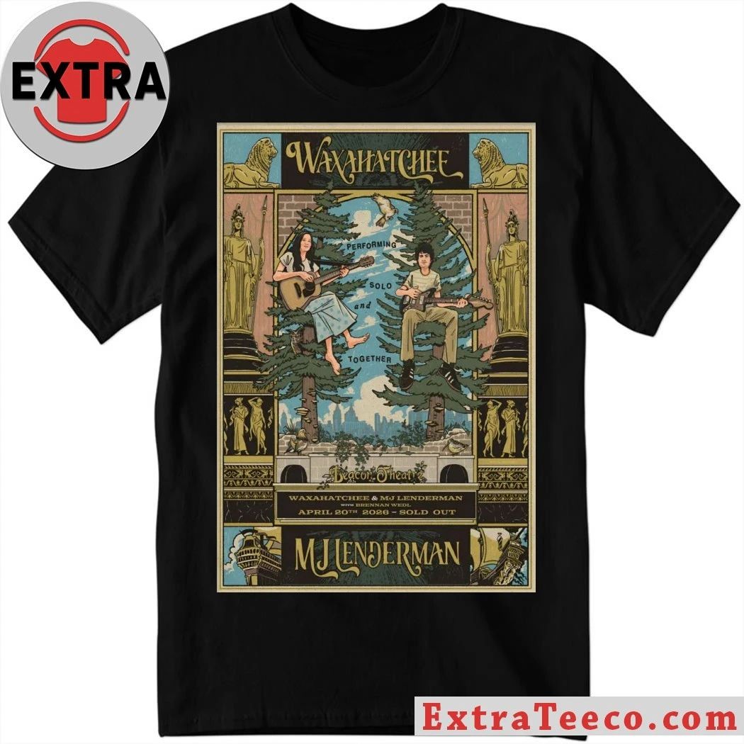 Waxahatchee And MJ Lenderman Apr 20 2026 New York NY Poster Shirt