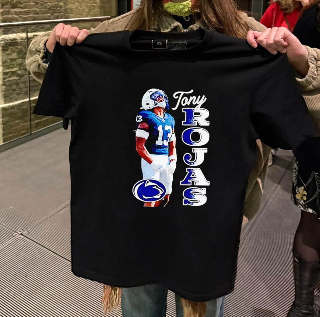 Awesome Tony Rojas Penn State Football Player Celebrating Victory shirt