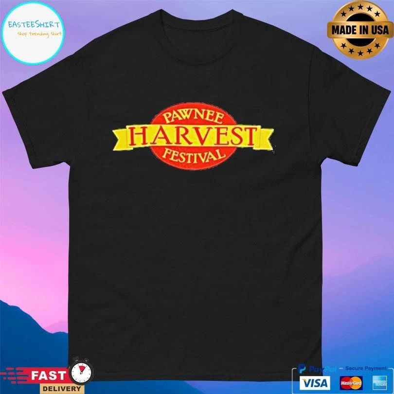 Pawnee Harvest Festival Logo T-shirts