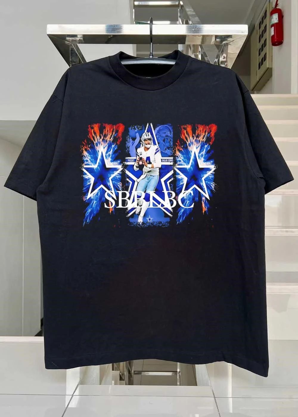 Prescott Passing Dallas Cowboys SBB LBC T-Shirt