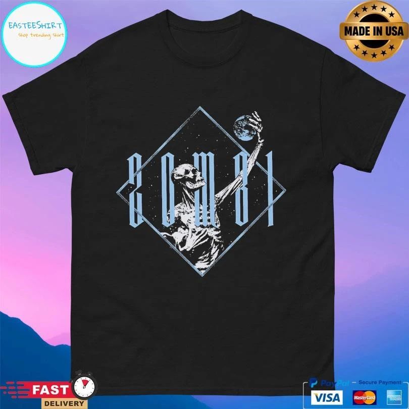 Zombi So Mote It Be Skeleton T-shirts