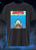 The Vigilante Jaws Shark Attack Cartoon Comic Style shirt