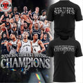 San Antonio Spurs 2026 Southwest Division Champions Back to Back Logo Shirt