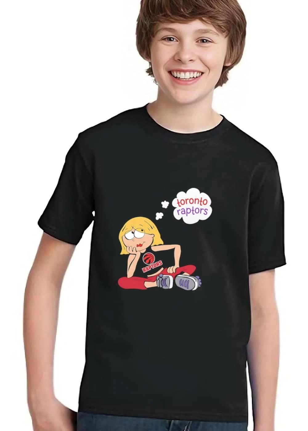 Premium Toronto Raptors NBA Cartoon Blonde Girl Daydreaming Thought Bubble shirt