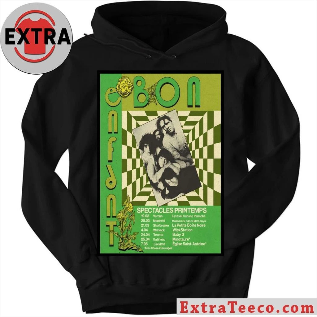 Original Bon Enfant Spectacles Printemps 2026 Tour Poster Shirt