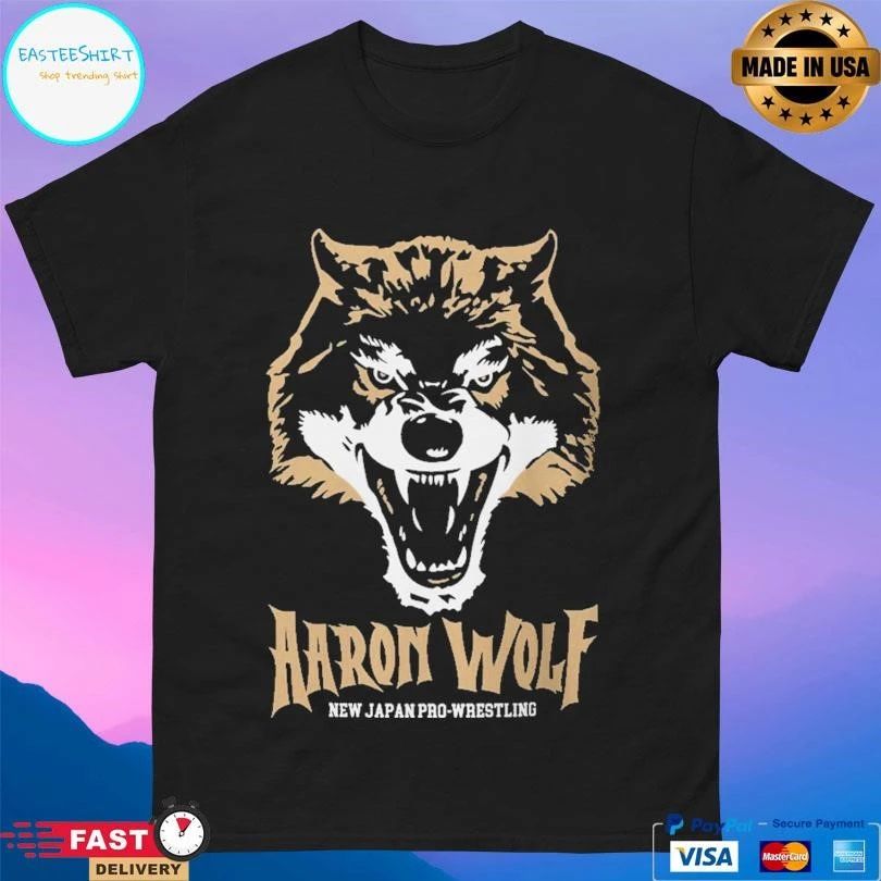 Aaron Wolf New Japan Pro-Wrestling T-shirts