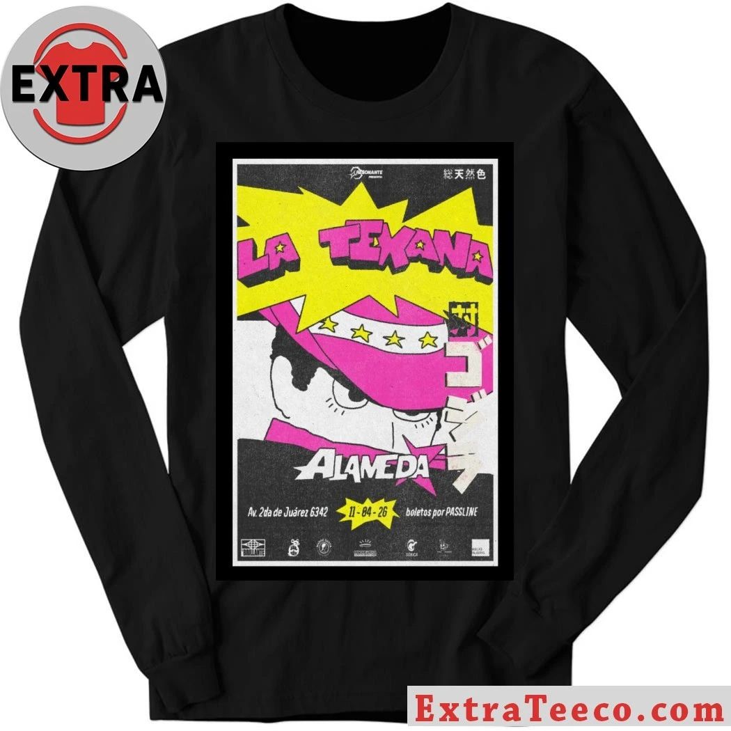 La Texana Puebla, Mexico On April 11, 2026 Event Poster Shirt – Perfect Gift for Men & Women