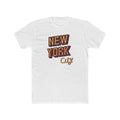 NYC Graphic Tee #2, Men's Cotton Crew Tee, Trendy Edgy Logo Tee