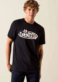 Identity White Graffiti Tag Crown Oval Frame Urban Streetwear Lettering shirt