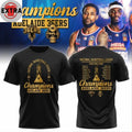 Adelaide 36ers 2026 NBA Champions Locker Room Logo Two Sided Shirt