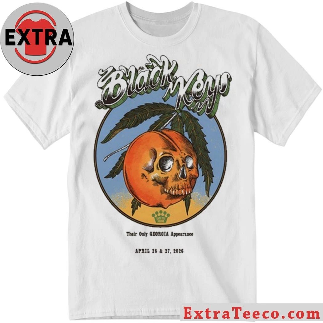 The Black Keys 4 26-4 27 2026 Tabernacle, Atlanta GA Shirt