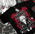 Kurapika Hunter X Hunter T-shirt Killua Zoldyck Hisoka Gon Graphic Tee All Size