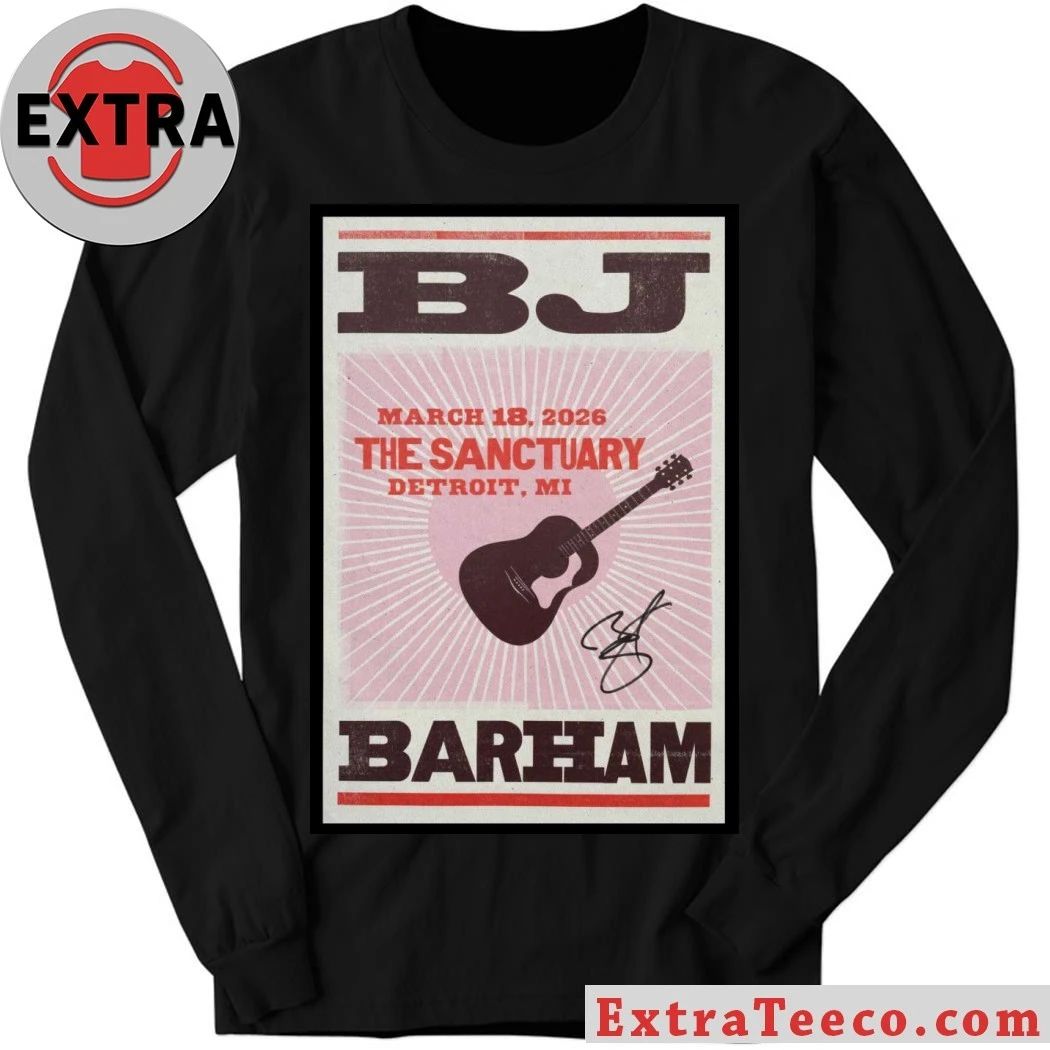 BJ Barham Hamtramck The Sanctuary, 18 March 2026 Poster Shirt